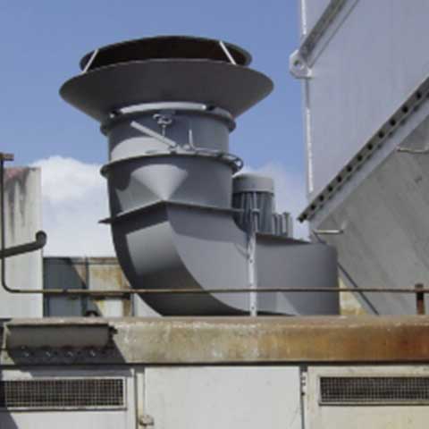 Fourniture et mise en place d'un extracteur d'air turbine